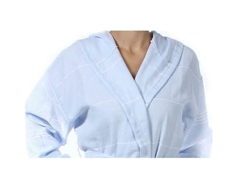 Loomed Turkish Towel Hooded Robe (Bath & Beach Cover)