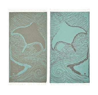 Beach & Bath-Stingray-Jacquard Weave (Handloomed)
