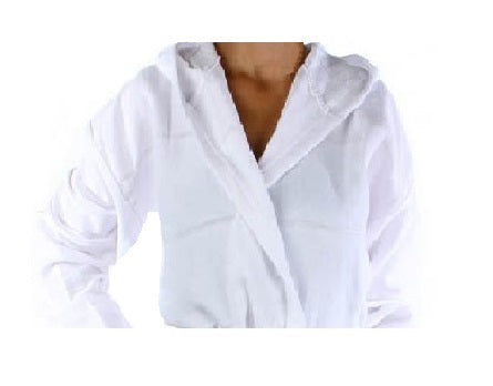 Loomed Turkish Towel Hooded Robe (Bath & Beach Cover)