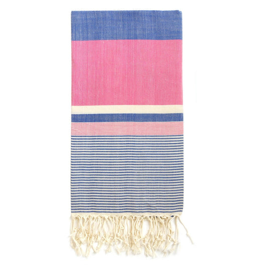 Coastal Bloom Beach Towel