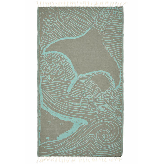 Beach & Bath-Stingray-Jacquard Weave (Handloomed)