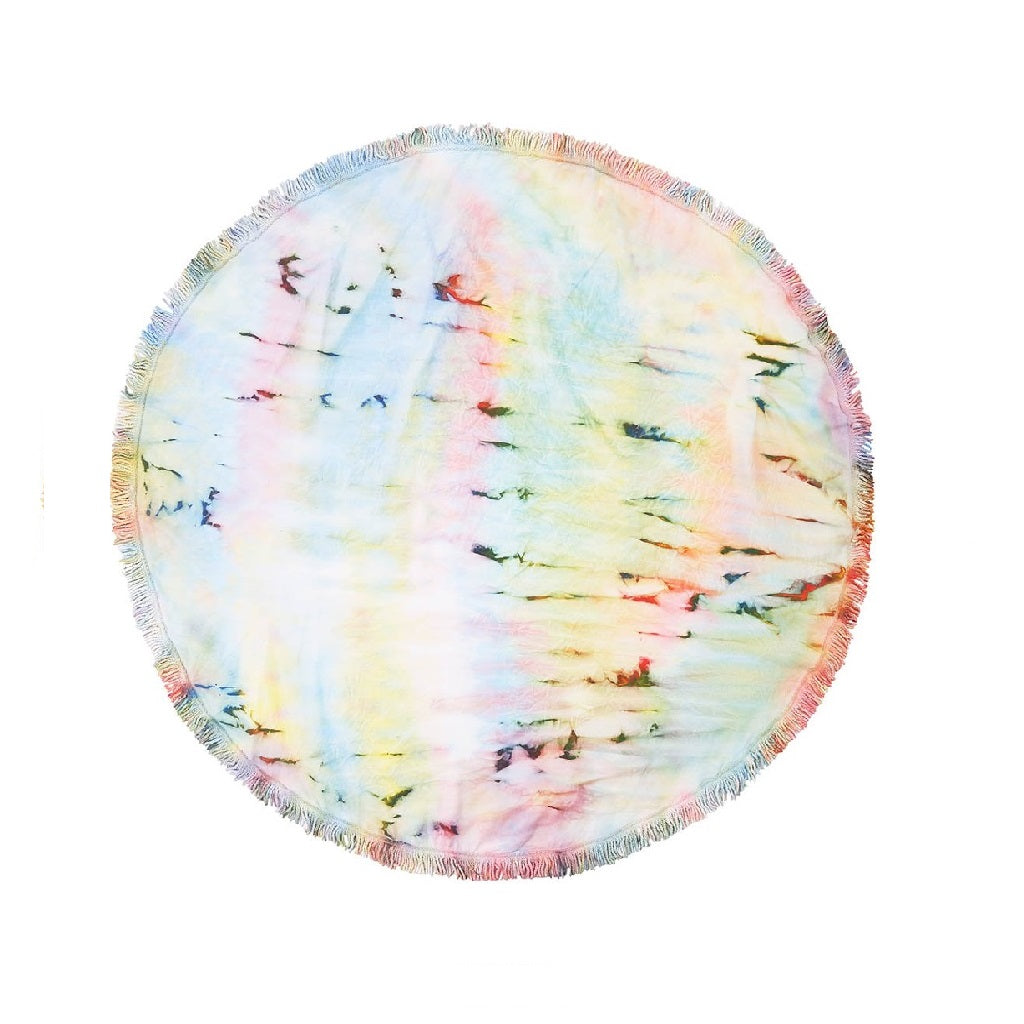 Round Towel-Sandy (tie dye)